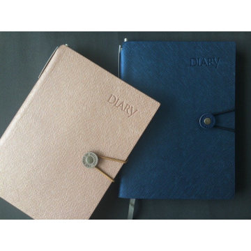 Leather Cover Diary with Daily Planner